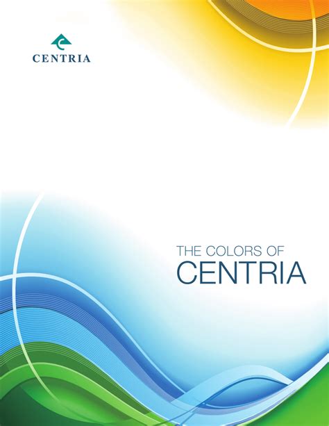 CENTRIA`s palette of nearly 100 colors