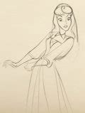 Sleeping Beauty Briar Rose Animation Drawing (Walt Disney, 1959). | Lot ...