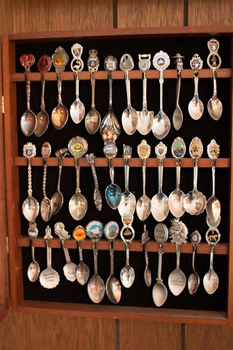 DIY Spoon Collection Display Project (Shadowbox display) | Spoon collection, Displaying ...