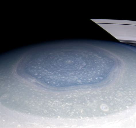 Picture Information: Hexagon Storm on Saturn