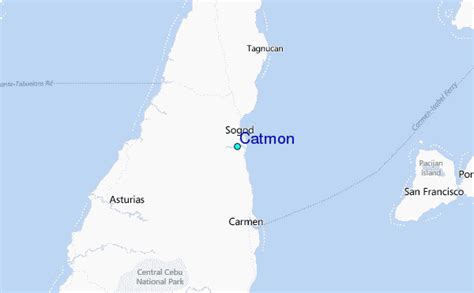 Catmon Tide Station Location Guide