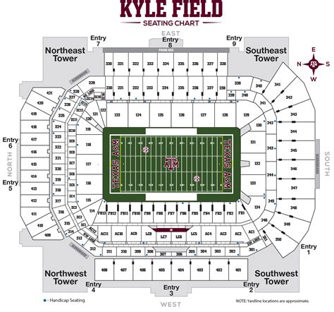 Kyle Field Seating Chart With Seat Numbers | Awesome Home