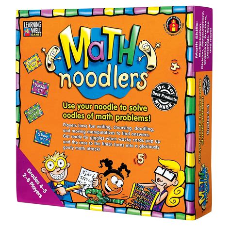 Learning Well Games Math Noodlers Game, Grades 4-5 - Walmart.com ...