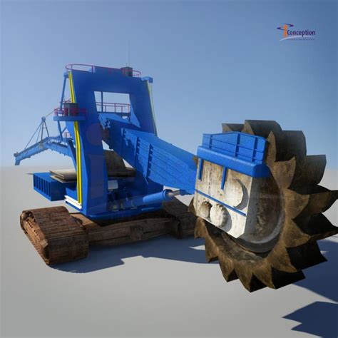 Dragline excavator 3D Model #AD ,#Dragline#excavator#Model | 3d model ...