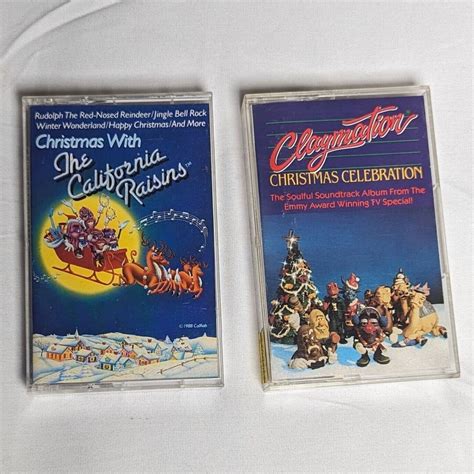 Christmas With the California Raisins Claymation Christmas - Etsy