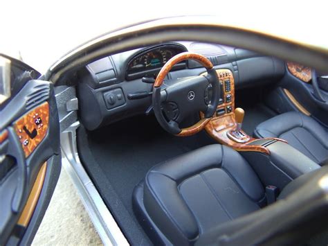 Interior detailing of an Autoart Mercedes CL 500 (C215) : r/Diecast