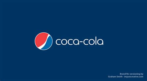 Coca-Cola Pepsi Reversion | Reversioning the Coca-Cola logo … | Flickr