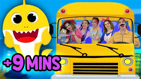 Wheels On The Bus + Baby Shark + MORE | Nursery Rhymes For Kids - YouTube