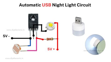 How to make automatic night light circuit LDR - Hackster.io