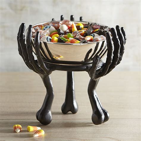 Skeleton Hand Candy Bowl | Halloween dinnerware, Halloween dishes, Diy ...