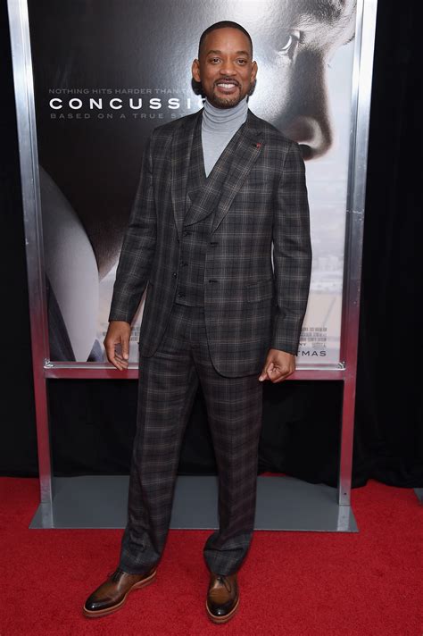 Will Smith In Plaid At Concussion Premiere - Go Fug Yourself