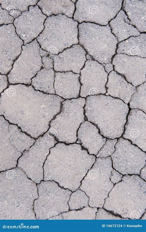 Cracked cement stock photo. Image of home, detail, hole - 16672124