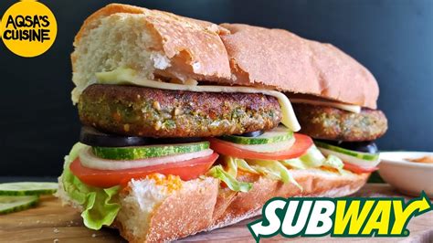 Subway Sandwich Veggie Patty Recipe | Deporecipe.co