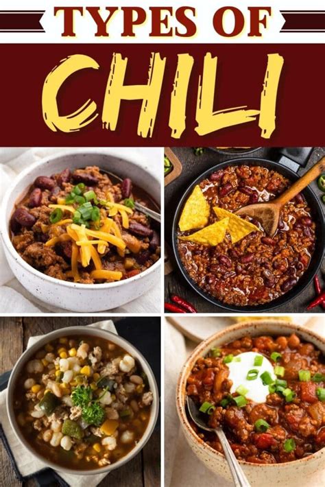 25 BEST Types of Chili to Make This Fall - Insanely Good