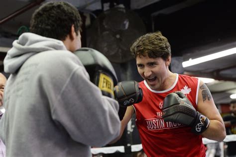 Trudeau steps into the boxing ring at historic N.Y. gym | CTV News