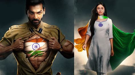 John Abraham and Divya Khosla Kumar shine in Satyameva Jayate 2 poster ...