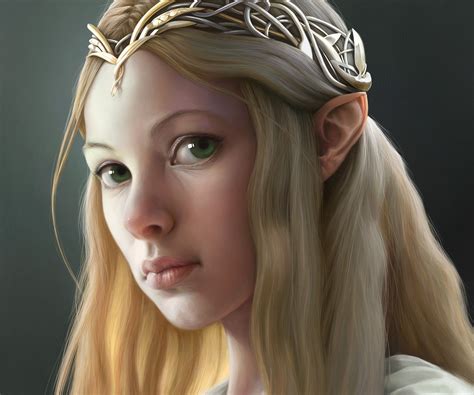 Enchanted Elf: A Captivating HD Wallpaper by Corrado Vanelli