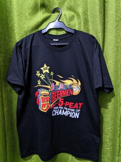 San Miguel Beermen - 2019 PBA Champion T-Shirt, Men's Fashion, Tops ...