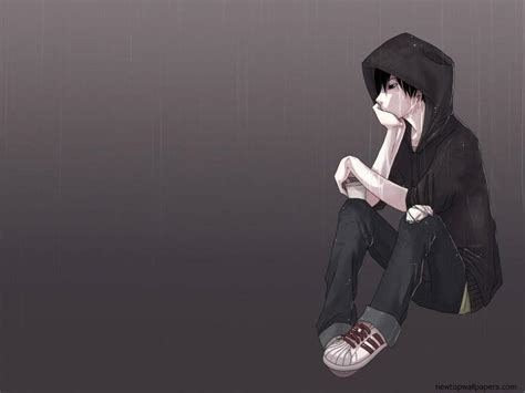 Sad Boy Animation Wallpaper