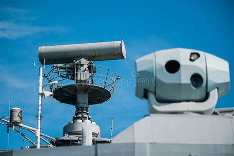 Military Radar Air Surveillance on Navy Ship Stock Photo - Image of communication, power: 256687652