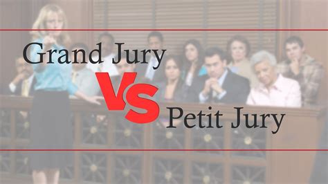 Grand Jury VS Petit Jury How It Effects YOU - YouTube