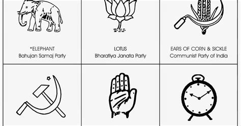 CLIP ARTS AND IMAGES OF INDIA: Indian Election Symbols