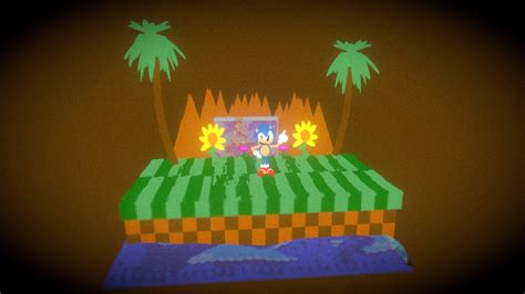 Sonic Green Hill Zone - Download Free 3D model by ᗰOᑎKEY ᗪ. ᒪᑌᖴᖴY (@KingOfThePirates) [e5fb65c ...