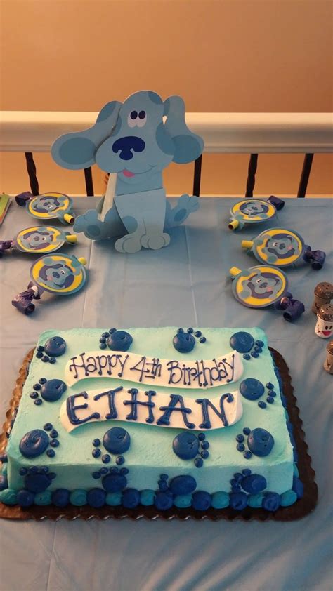 Restore Order: Blue's Clues Birthday Party | Blue's clues birthday party, Blue birthday parties ...