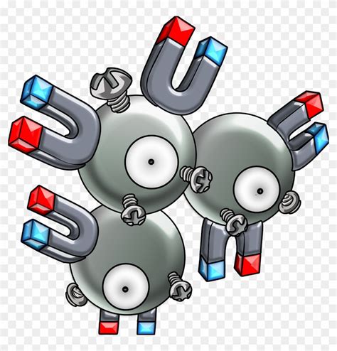 Shiny Magneton - Pokemon Shiny Magneton Mega, HD Png Download - 800x796 ...