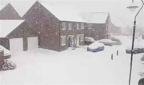 UK weather forecast: Kent engulfed in 10cm snow with temperatures to plunge to -9C tonight ...