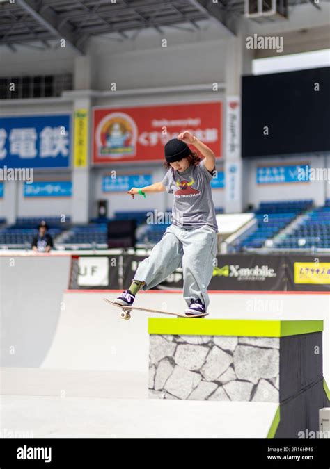 Hina Maeda, May 12th, 2023 - Skateboarding X Games 2023 X-Games Chiba 2023 Women's Skateboard ...