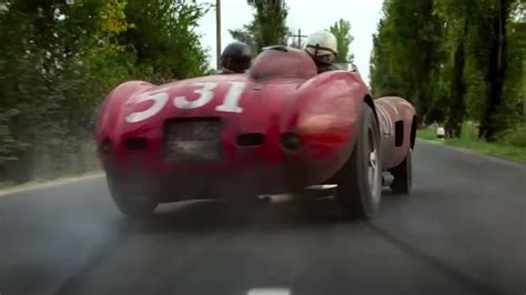 New 'Ferrari' movie trailer shows racing, crashing, and Adam Driver as Enzo