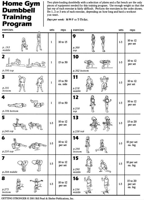 Weight Training Lesson Plans Worksheets