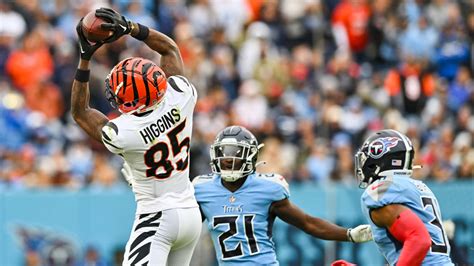 Tee Higgins Highlights | Week 12 Bengals Highlights vs. Tennessee Titans