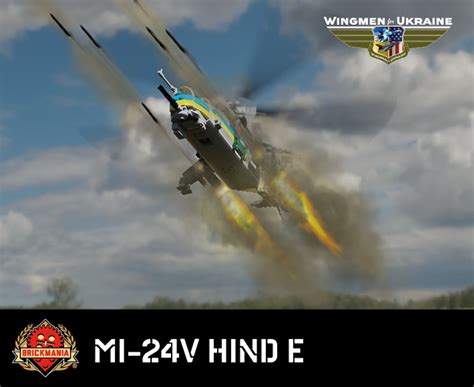 Mi-24V Hind E - Ukrainian Helicopter Gunship – MOMCOM inc.