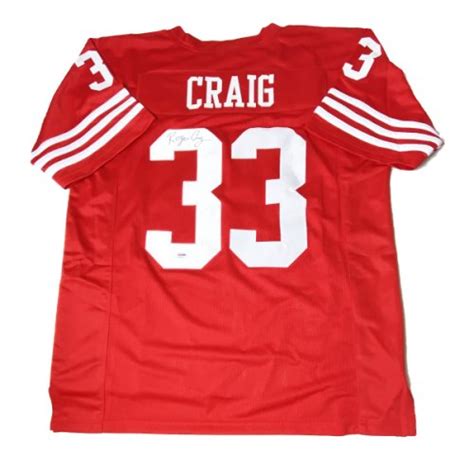 San Francisco 49ers Autographed Jerseys | Signed Jerseys