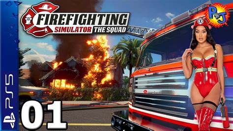 Let's Play Firefighting Simulator - The Squad | PS5 Console Co-op ...