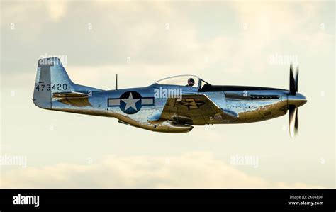 The incredible P-51 Mustang at the Stuart Air Show Stock Photo - Alamy