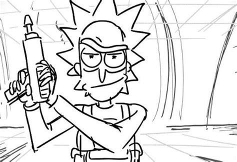 Rick And Morty Coloring Page - Free Printable Coloring Pages for Kids