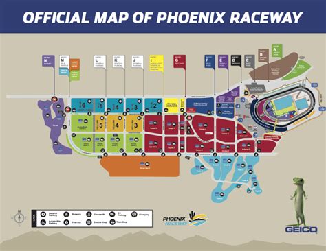 MAPS - Phoenix Raceway