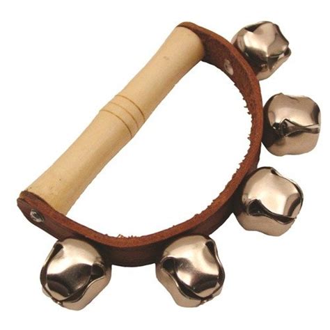 Amazon.com: Basic Beat BBH03 5 Sleigh Bells on Handle: Musical Instruments