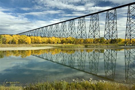 High Level Bridge In Lethbridge Photograph by Tom Buchanan