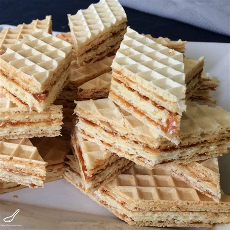 Wafer Cake with Dulce de Leche - Peter's Food Adventures