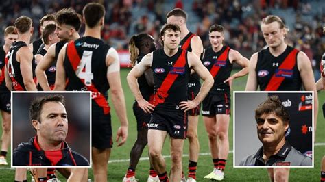 Essendon players erupt inside changerooms in brutal end to season | news.com.au — Australia’s ...