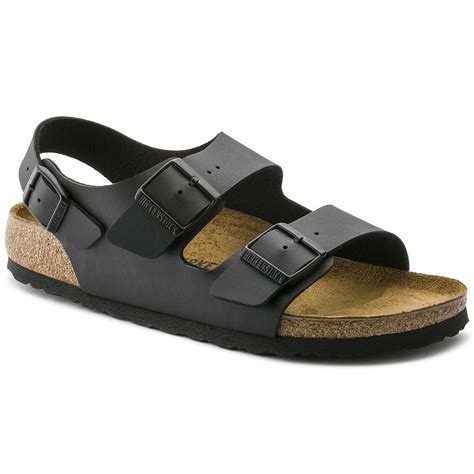 Birkenstock- Milano, Black - Shoe Shuffle