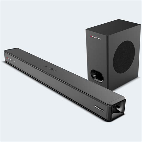 2.1.2 Channel Dolby Atmos Soundbar with Wireless Subwoofer | Monster