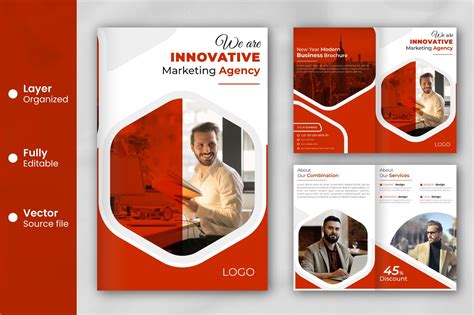 Creative Unique Brochure Design Template Graphic by hafizulislamsir9090 ...