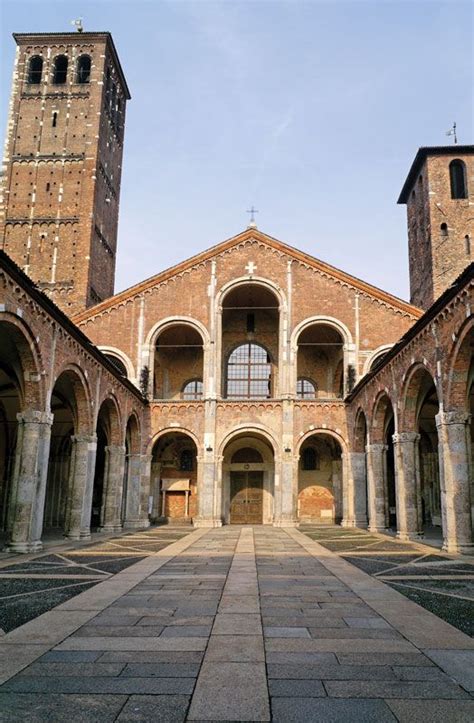 Sant’Ambrogio Basilica | Romanesque architecture, Lombard style, mosaics | Britannica