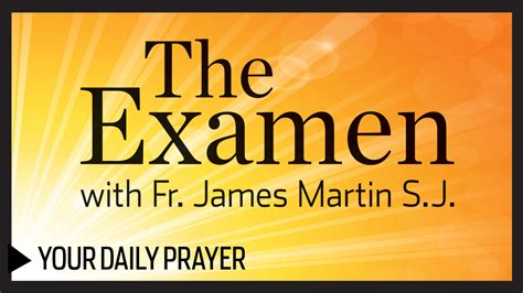 Introducing our new Examen Podcast with Father James Martin | America ...