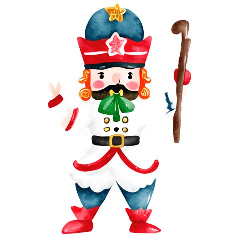 Christmas Nutcracker Soldier Clipart Design · Creative Fabrica